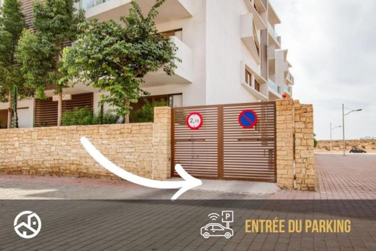 Luxury Apartment 90Sqm With Pool Near Beach Wifi Unlimited Optical Fiber Agadir Exterior photo