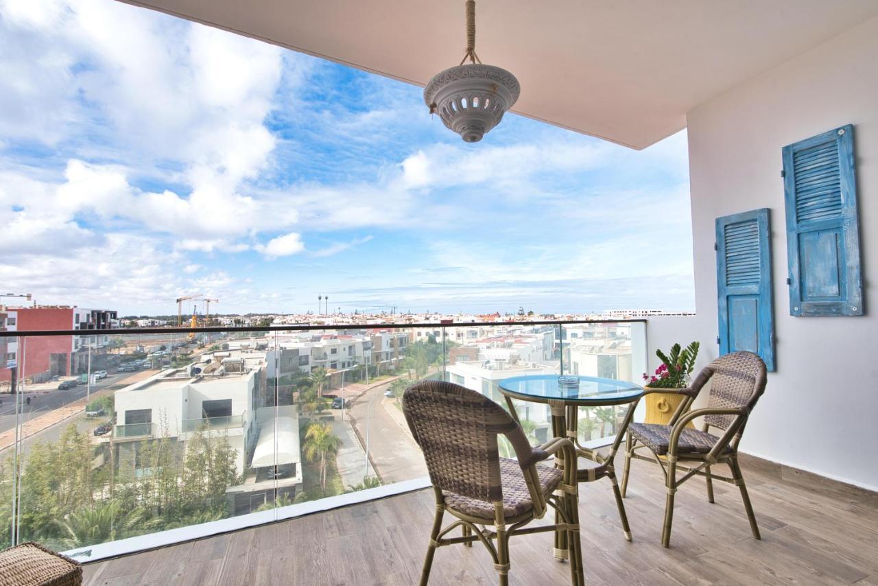 Luxury Apartment 90Sqm With Pool Near Beach Wifi Unlimited Optical Fiber Agadir Exterior photo